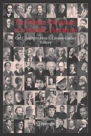 Front cover of The Gaither's dictionary of scientific quotations by Carl C. Gaither