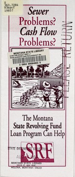 Front cover of Sewer problems? Cash flow problems? by Montana. Water Quality Bureau