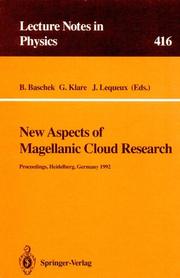 Front cover of New aspects of Magellanic cloud research by European Meeting on the Magellanic Clouds (2nd 1992 Heidelberg, Germany)