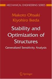Front cover of Stability and optimization of structures by Makoto Ohsaki