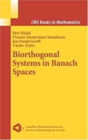 Front cover of Biorthogonal systems in Banach spaces by Petr Hajek