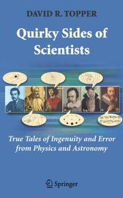 Front cover of Quirky Sides of Scientists by David R. Topper