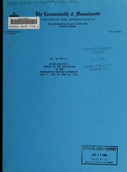 Front cover of State Auditor's report on the activities of the Northampton Housing Authority by Unknown