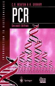 Front cover of PCR by C. R. Newton