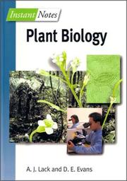 Cover of Plant biology by Andrew Lack