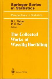Front cover of The collected works of Wassily Hoeffding by Wassily Hoeffding