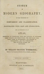 Cover of System of modern geography, on the principles of comparison and classification by William C. Woodbridge