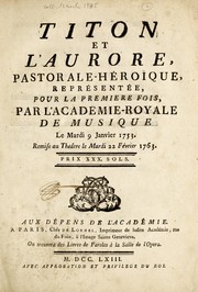 Cover of Titon et l'Aurore by La Mare abbé de