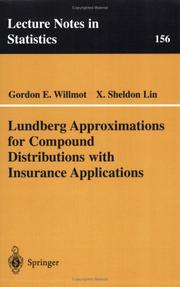 Front cover of Lundberg Approximations for Compound Distributions with Insurance Applications by Gordon E. Willmot