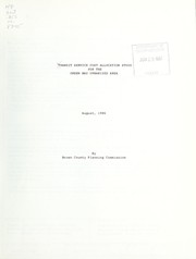 Front cover of Transit service cost allocation study for the Green Bay urbanized area by United States. Dept. of Transportation. Office of the Secretary