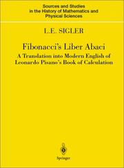 Front cover of Fibonacci's Liber abaci by Leonardo Fibonacci