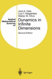 Cover of Dynamics in infinite dimensions by Jack K. Hale