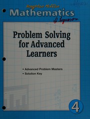 Front cover of Houghton Mifflin mathematics by Carole E. Greenes