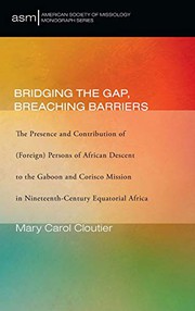 Front cover of Bridging the Gap, Breaching Barriers by Mary Carol Cloutier