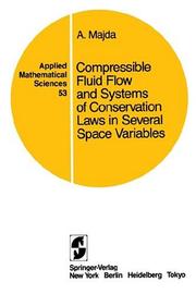Cover of Compressible fluid flow and systems of conservation laws in several space variables by Andrew Majda