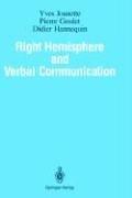 Front cover of Right hemisphere and verbal communication by Yves Joanette