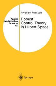 Cover of Robust control theory in Hilbert space by Avraham Feintuch