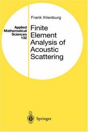 Front cover of Finite element analysis of acoustic scattering by Frank Ihlenburg