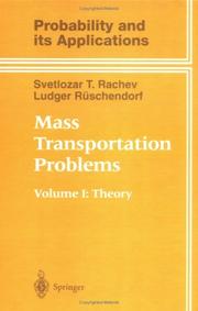 Cover of Mass transportation problems by S. T. Rachev