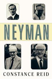 Cover of Neyman by Constance Reid
