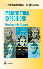 Cover of Mathematical expeditions by Reinhard Laubenbacher