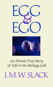 Cover of Egg & ego by J. M. W. Slack