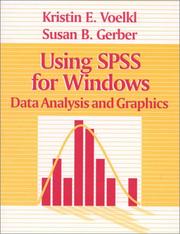 Cover of Using SPSS for Windows by Kristin Voelkl Finn