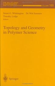 Front cover of Topology and geometry in polymer science by Stuart G. Whittington