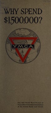 Front cover of Why spend $1,5000,000? by Young Men's Christian Associations of North America