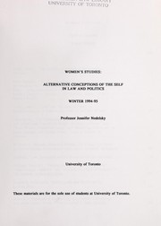 Front cover of Women's studies by Jennifer Nedelsky