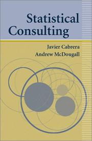 Cover of Statistical consulting by Javier Cabrera