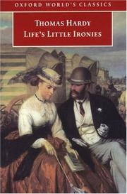 Front cover of Life's little ironies by Thomas Hardy