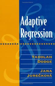 Cover of Adaptive regression by Yadolah Dodge