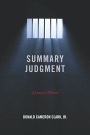 Cover of Summary Judgment by Donald Cameron Clark Jr.