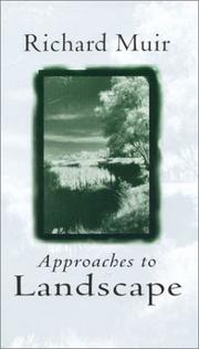 Front cover of Approaches to Landscape by Richard Muir