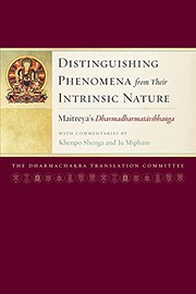 Front cover of Distinguishing Phenomena from Their Intrinsic Nature by Khenpo Shenga