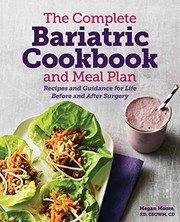 Front cover of The Complete Bariatric Cookbook and Meal Plan by Megan Moore RD