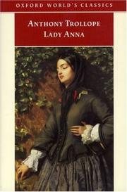 Cover of Lady Anna by Anthony Trollope