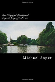Front cover of One Hundred Exceptional English-language Poems by Michael T Soper