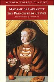 Front cover of Princesse de Clèves by Madame de La Fayette