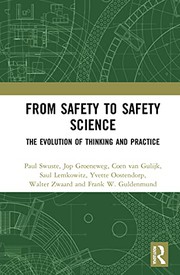 Front cover of From Safety to Safety Science by Paul Swuste