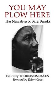 Cover of You may plow here by Sara Brooks