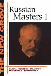 Front cover of The New Grove Russian Masters, I by David Brown