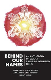 Cover of Behind Our Names by Aisha Elbgal