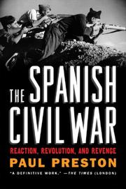 Front cover of The Spanish Civil War by Paul Preston