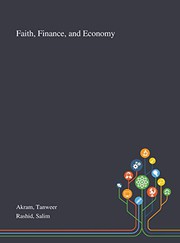 Front cover of Faith, Finance, and Economy by Tanweer Akram