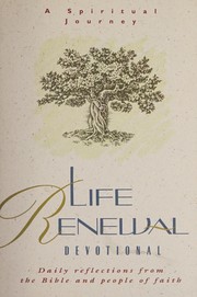 Front cover of A Spiritual Journey Life Renewal Devotional by Wightman Weese