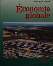 Front cover of Économie globale by Jean-Yves Daoust