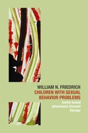 Cover of Children with Sexual Behavior Problems by William N. Friedrich