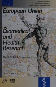 Front cover of European Union biomedical and health research by Unknown